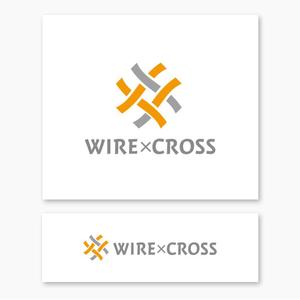 design vero (VERO)さんのベンチャービジネス創出コミュニティ会社　WIRE×CROSS（ワイヤークロス）のロゴへの提案