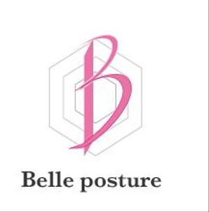 creative1 (AkihikoMiyamoto)さんの姿勢・ストレッチ専門店『Belle posture』のロゴへの提案