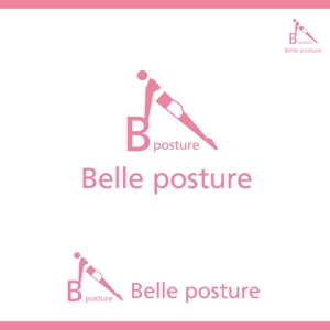 Morinohito (Morinohito)さんの姿勢・ストレッチ専門店『Belle posture』のロゴへの提案