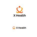  K-digitals (K-digitals)さんのヘルスケアIT企業「X Health」のロゴ作成依頼への提案