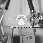 コトブキヤ (kyo-mei)さんのヘルスケアIT企業「X Health」のロゴ作成依頼への提案