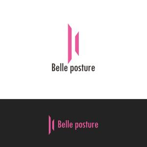 M+DESIGN WORKS (msyiea)さんの姿勢・ストレッチ専門店『Belle posture』のロゴへの提案