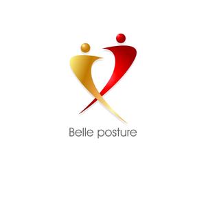 さくらの木 (fukurowman)さんの姿勢・ストレッチ専門店『Belle posture』のロゴへの提案