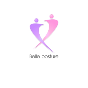 さくらの木 (fukurowman)さんの姿勢・ストレッチ専門店『Belle posture』のロゴへの提案