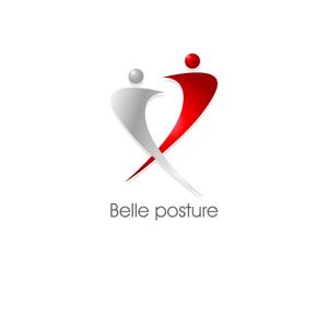 さくらの木 (fukurowman)さんの姿勢・ストレッチ専門店『Belle posture』のロゴへの提案