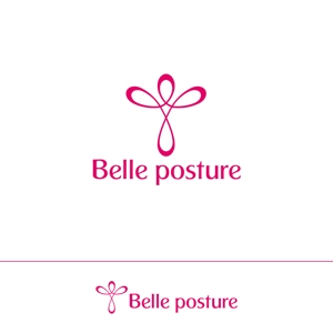 STUDIO ROGUE (maruo_marui)さんの姿勢・ストレッチ専門店『Belle posture』のロゴへの提案