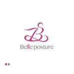 ringthinkさんの姿勢・ストレッチ専門店『Belle posture』のロゴへの提案