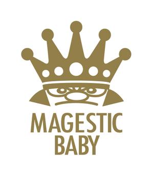 claphandsさんの「MAGESTIC BABY」のロゴ作成への提案