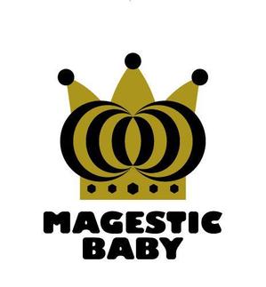 Cezanne (heart)さんの「MAGESTIC BABY」のロゴ作成への提案