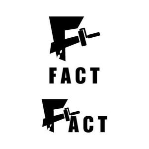 あぐりりんこ (agurin)さんの建築塗装、ペンキ屋「FACT」のロゴへの提案