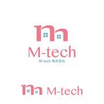 m_mtbooks (m_mtbooks)さんの女性が社長の不動産会社ロゴデザイン｜M- tech株式会社への提案