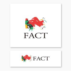 design vero (VERO)さんの建築塗装、ペンキ屋「FACT」のロゴへの提案