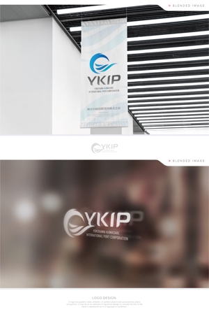 BlueGreen Design (BlueGreen_design_inc)さんの当社既存ロゴ＋当社略称「YKIP」4文字の組み合わせアレンジへの提案