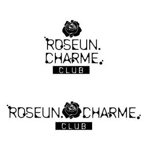 あぐりりんこ (agurin)さんのきゃばくら「CLUB ROSEUN CHARME」のロゴへの提案