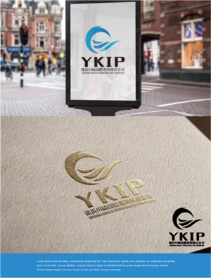 drkigawa (drkigawa)さんの当社既存ロゴ＋当社略称「YKIP」4文字の組み合わせアレンジへの提案