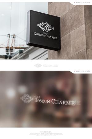 BlueGreen Design (BlueGreen_design_inc)さんのきゃばくら「CLUB ROSEUN CHARME」のロゴへの提案