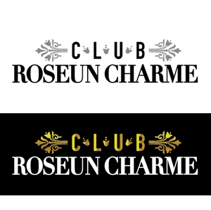 k_press ()さんのきゃばくら「CLUB ROSEUN CHARME」のロゴへの提案