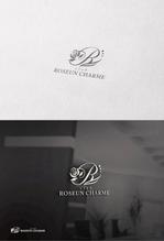 Impactさんのきゃばくら「CLUB ROSEUN CHARME」のロゴへの提案