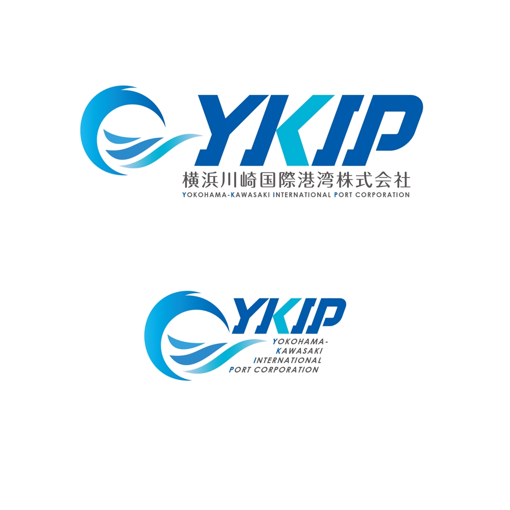 当社既存ロゴ＋当社略称「YKIP」4文字の組み合わせアレンジ