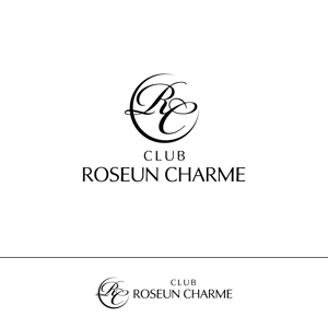 STUDIO ROGUE (maruo_marui)さんのきゃばくら「CLUB ROSEUN CHARME」のロゴへの提案