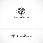 BLOCKDESIGN (blockdesign)さんのきゃばくら「CLUB ROSEUN CHARME」のロゴへの提案