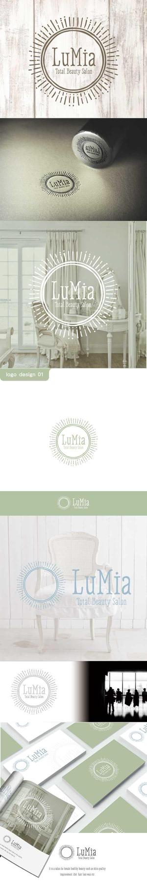 kino (labokino)さんのTotal Beauty Salon LuMia　のロゴへの提案