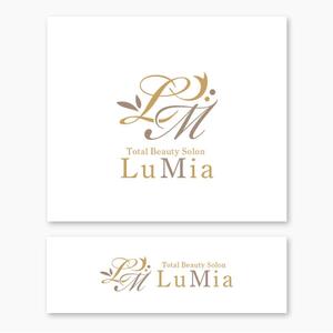 design vero (VERO)さんのTotal Beauty Salon LuMia　のロゴへの提案
