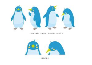 nakaco (nakaco)さんの「ペンギン」のキャラクターデザインへの提案