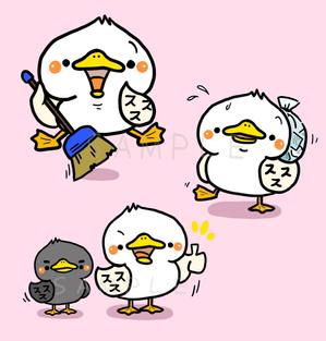satomin2018 (satomin2018)さんの【墨田区】すみだ清掃事務所キャラクターデザインコンペ～3案当選～への提案
