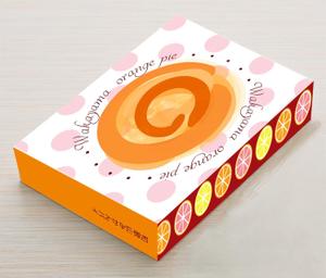 kirakira007さんの新商品「和歌山みかんパイ」のパッケージデザインへの提案