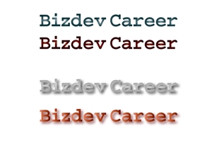 THREEWHEELS (threewheels)さんの事業開発・新規事業に特化したウェブメディア「Bizdev Career」のロゴ制作依頼への提案