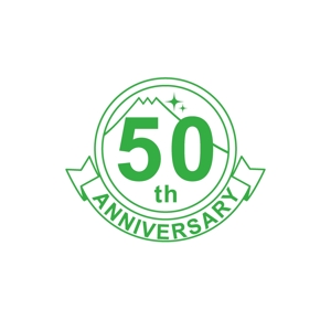 ササキ ()さんの会社が50周年を迎えたので記念のロゴをデザインへの提案