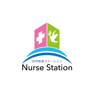 SUN&MOON (sun_moon)さんの訪問看護ステーションのロゴ作成への提案