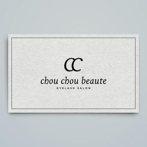 haru_Design (haru_Design)さんのまつ毛エクステサロン「CHOUCHOU BEAUTE（シュシュボーテ）」のロゴへの提案