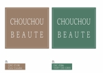 キンクマちゃん (kinkumachan)さんのまつ毛エクステサロン「CHOUCHOU BEAUTE（シュシュボーテ）」のロゴへの提案