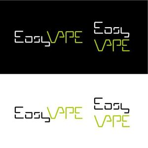 MKstudio (ebony_ivory)さんの初心者向け次世代電子タバコブランド「Easy VAPE」のブランドロゴ作成への提案