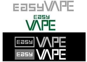 THREEWHEELS (threewheels)さんの初心者向け次世代電子タバコブランド「Easy VAPE」のブランドロゴ作成への提案