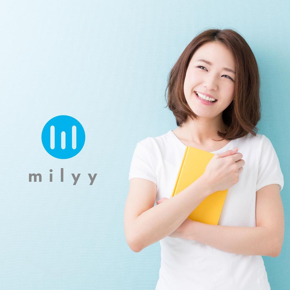 サービス会社「milyyy」のロゴ