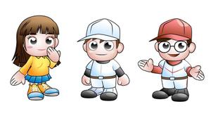 絵描きや かず (ekakiya-kazu)さんの企業求人ページで使用する「野球ゲームのキャラクター風」キャラデザインの制作への提案