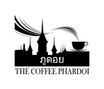 studio-lodgeさんのコーヒーショップの「THE COFFEE PHARDOI」のロゴへの提案