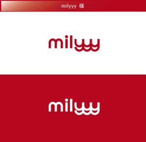 FISHERMAN (FISHERMAN)さんのサービス会社「milyyy」のロゴへの提案