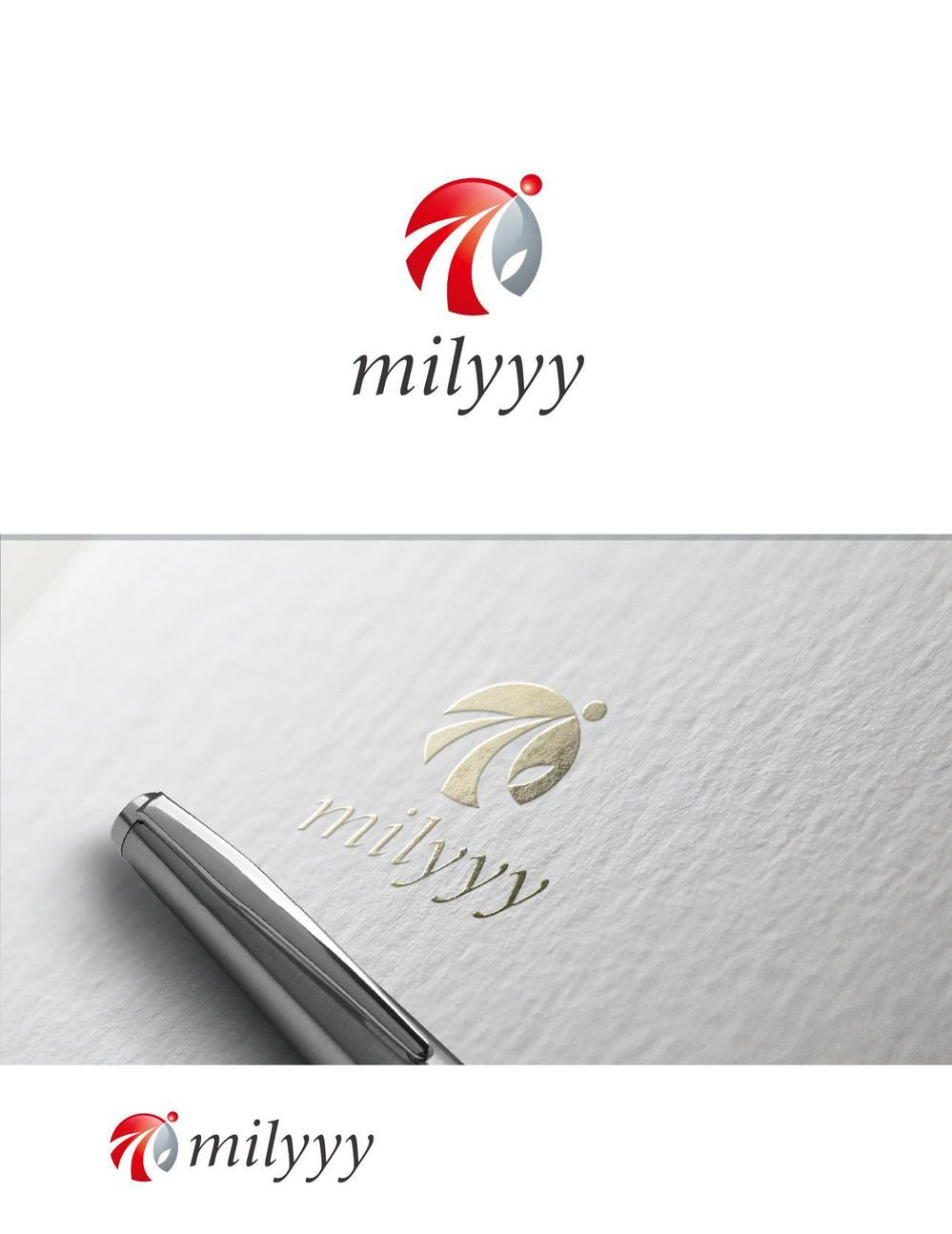 サービス会社「milyyy」のロゴ