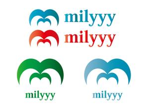 THREEWHEELS (threewheels)さんのサービス会社「milyyy」のロゴへの提案