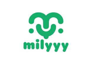 日和屋 hiyoriya (shibazakura)さんのサービス会社「milyyy」のロゴへの提案