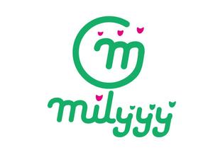 日和屋 hiyoriya (shibazakura)さんのサービス会社「milyyy」のロゴへの提案