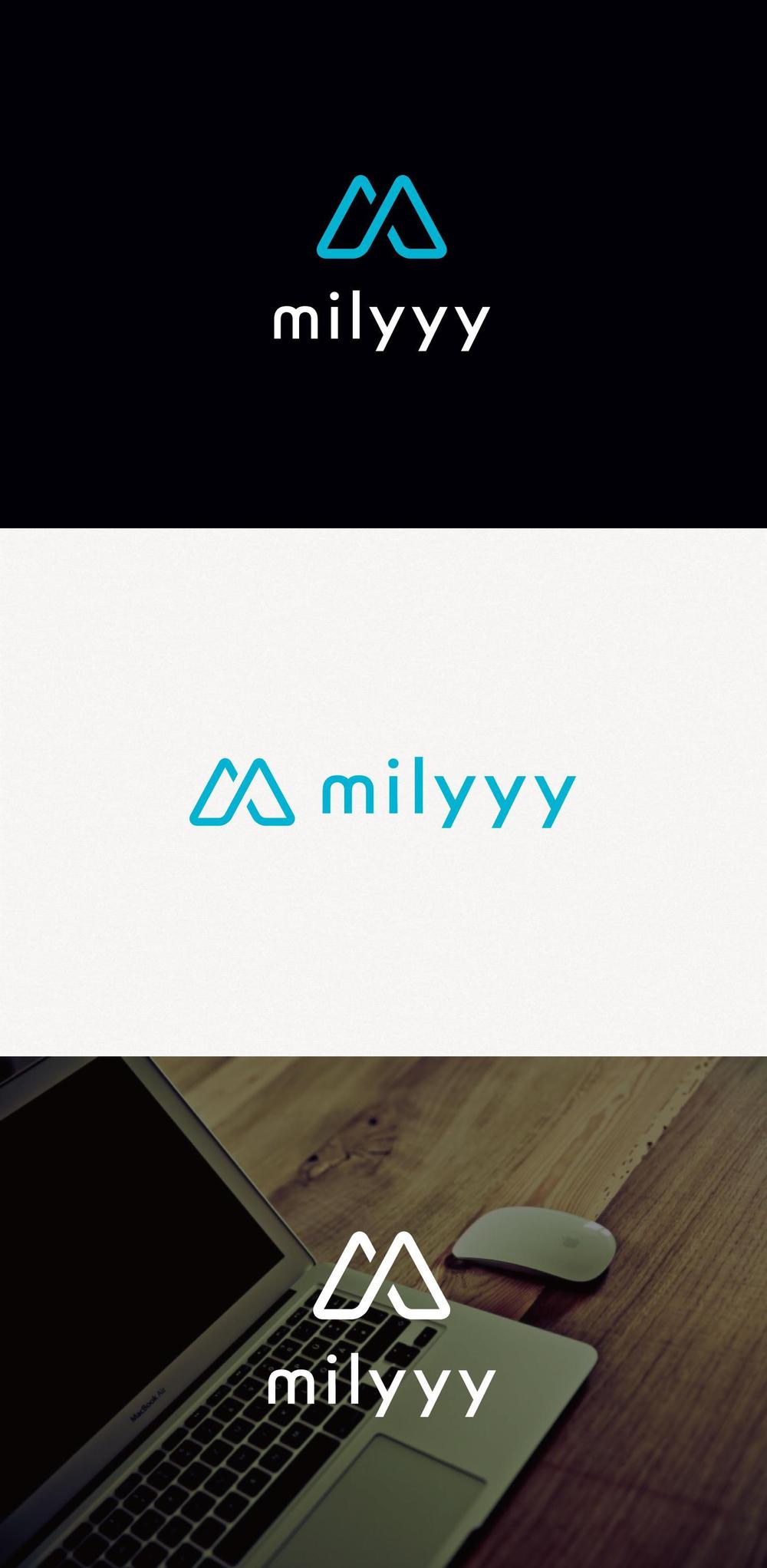 サービス会社「milyyy」のロゴ