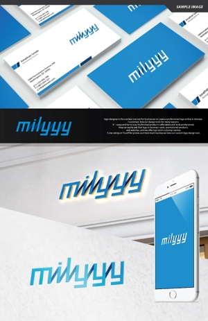 take5-design (take5-design)さんのサービス会社「milyyy」のロゴへの提案