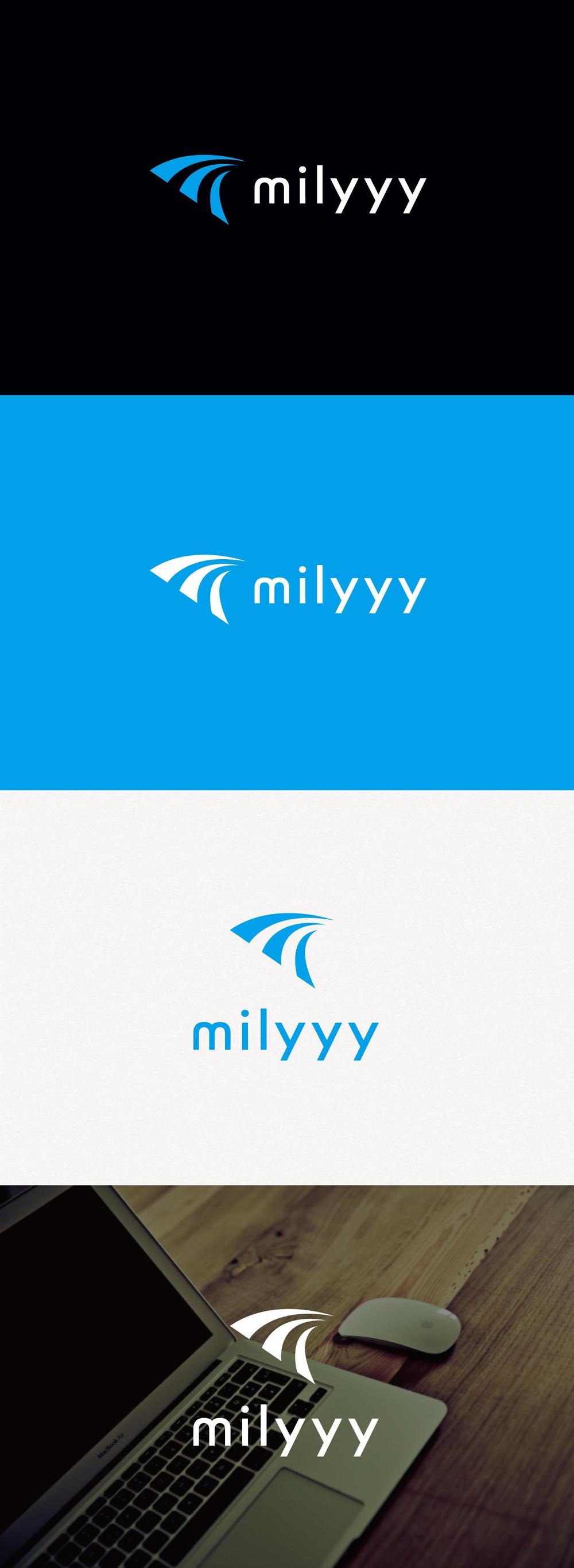 サービス会社「milyyy」のロゴ