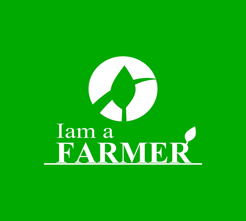 男性向け農業アパレルブランドのロゴ