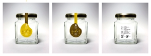 spice (spice)さんの国産純粋蜂蜜のラベルシールのデザインへの提案